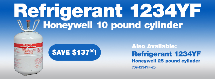 Save some money on 1234yf refrigerant